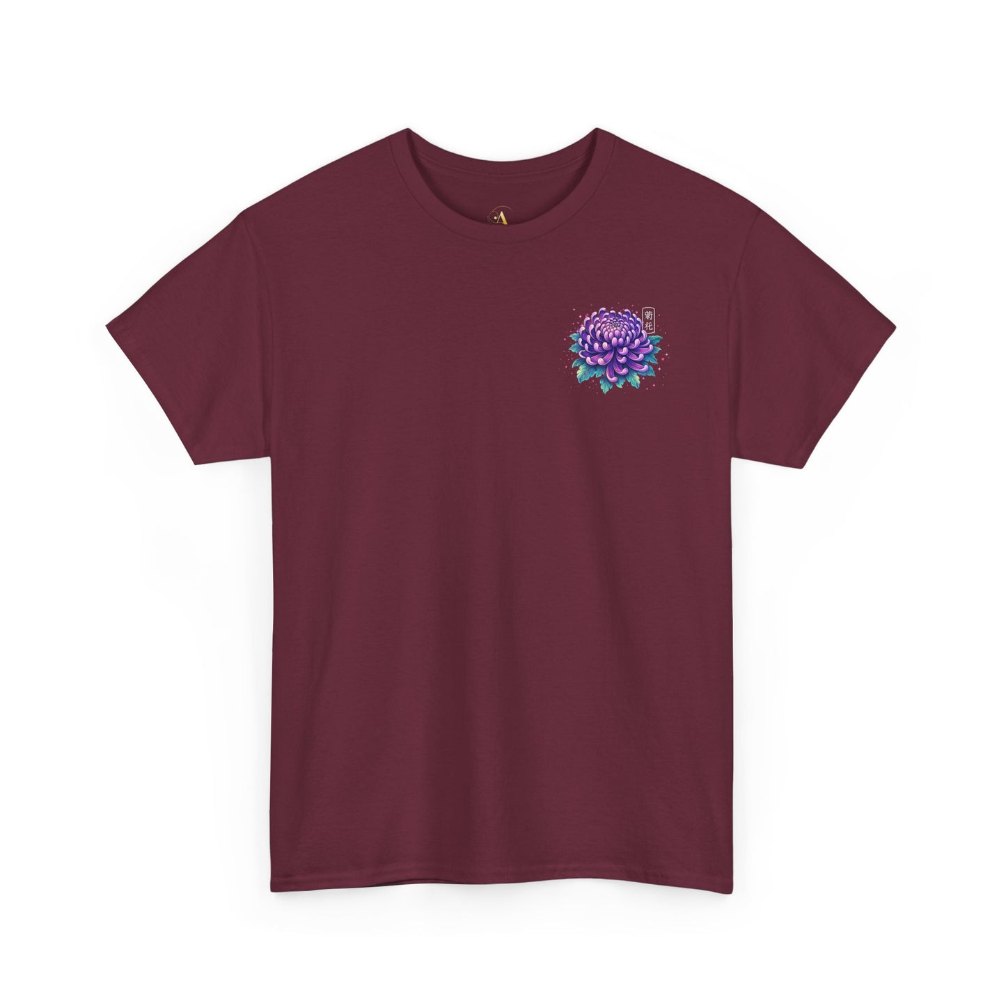 Chrysanthemum Graphic Tee – “Royal Energy”