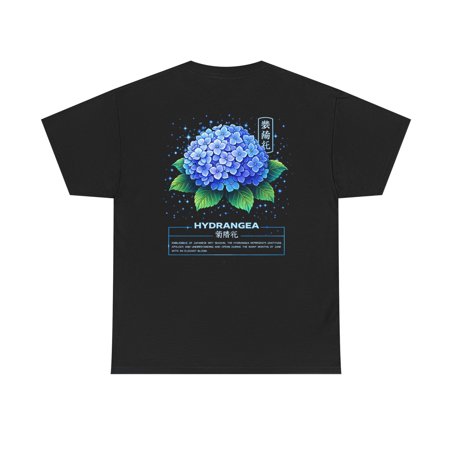 Hydrangea Graphic Tee – “Grace & Emotion”