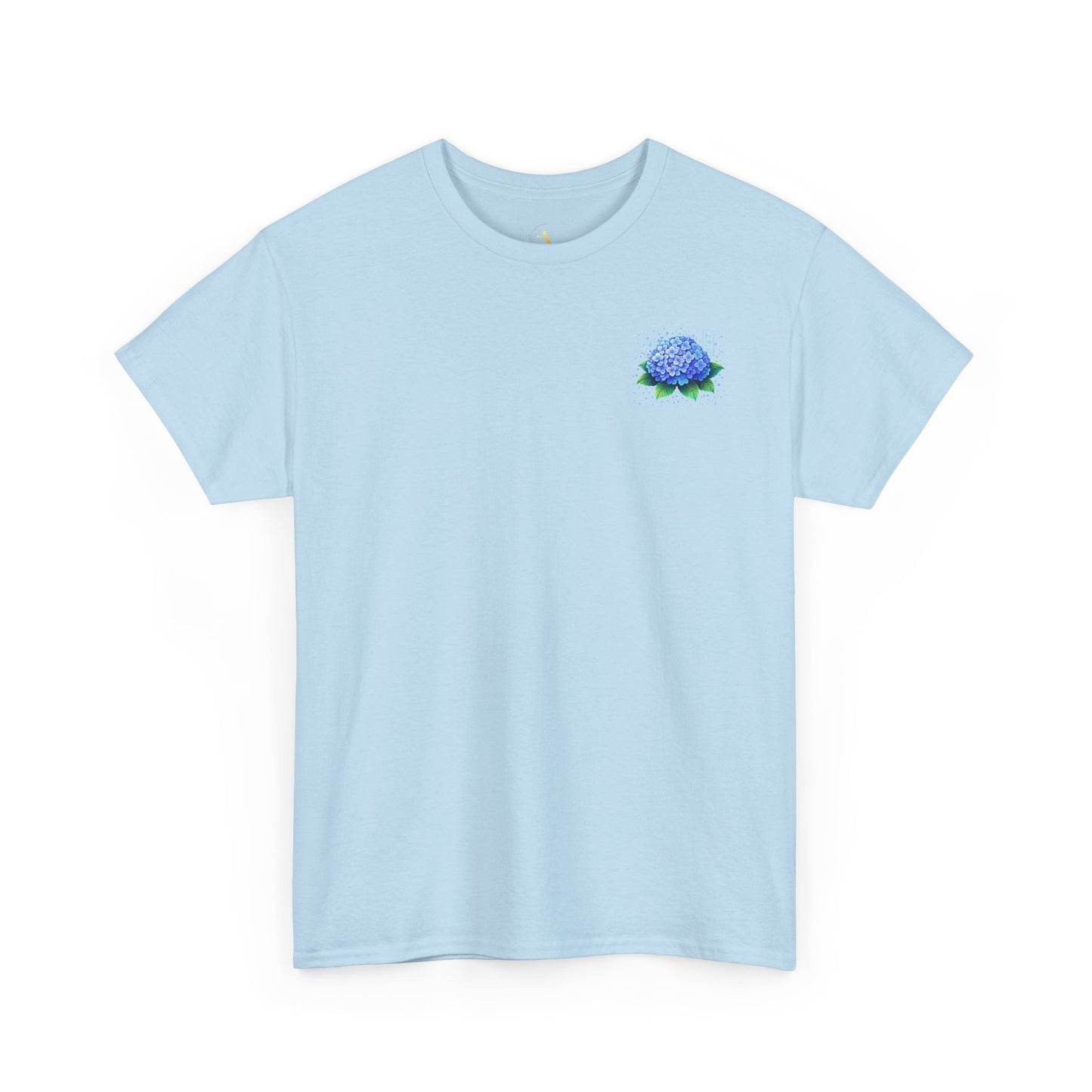 Hydrangea Graphic Tee – “Grace & Emotion”