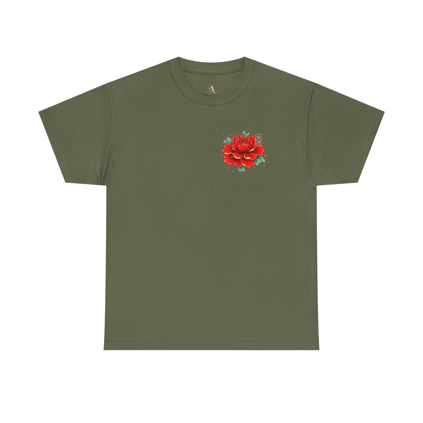Peony Graphic Tee – “King of Flowers”