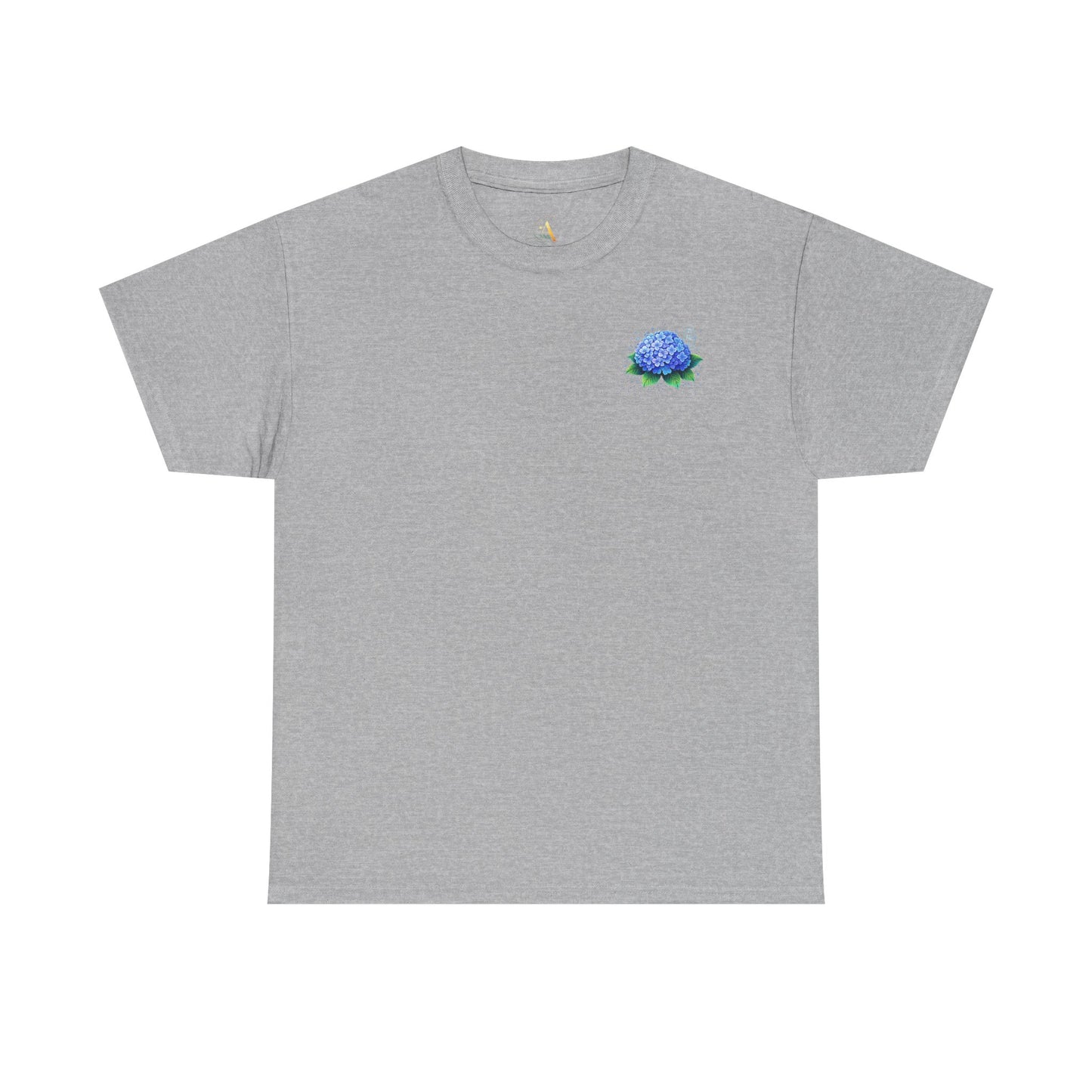 Hydrangea Graphic Tee – “Grace & Emotion”