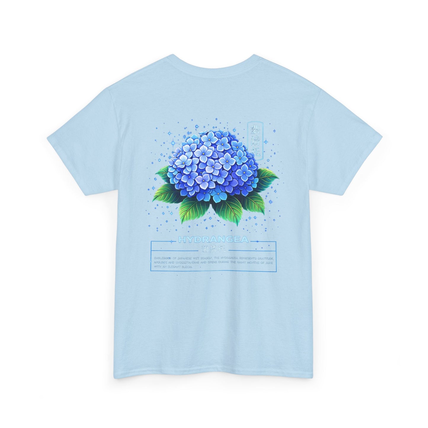 Hydrangea Graphic Tee – “Grace & Emotion”
