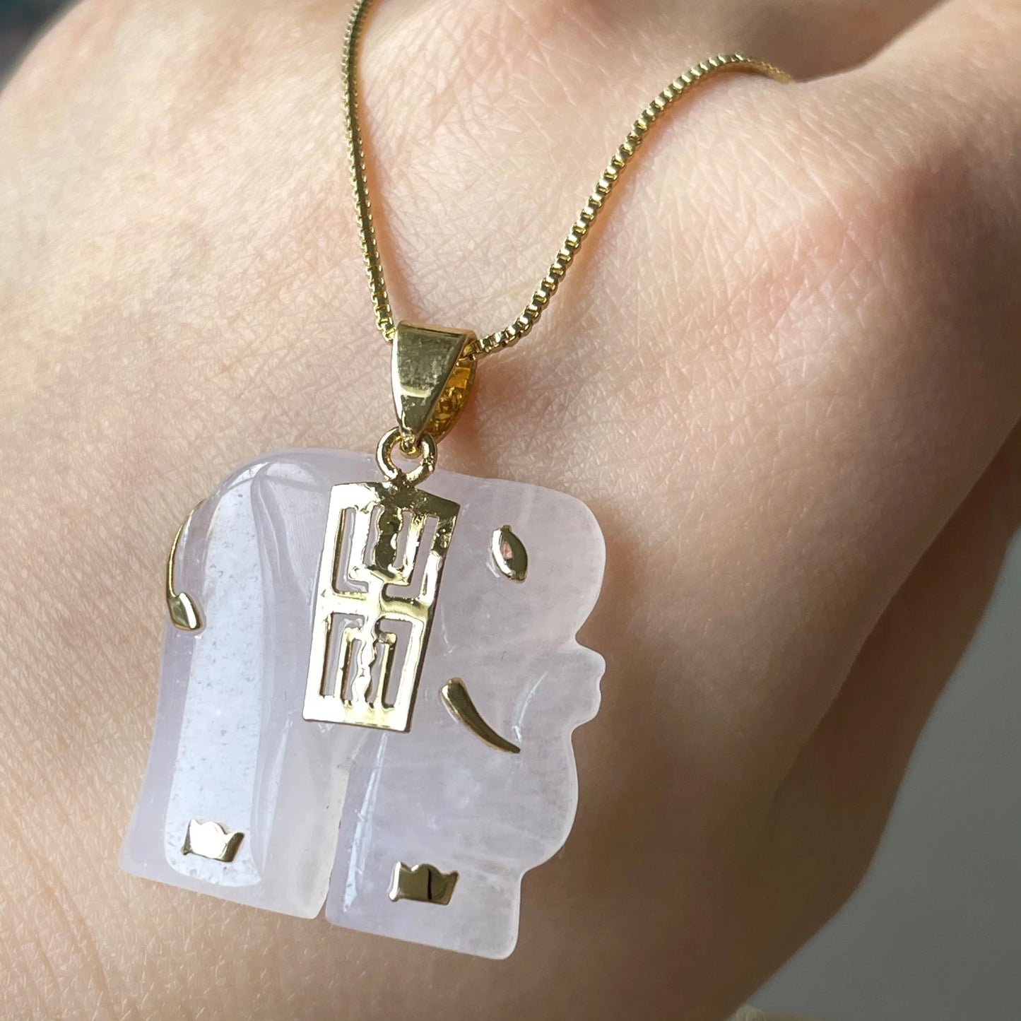 Elephant Jade Necklace
