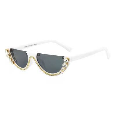Luxury Crystal Cat-Eye Sunglasses